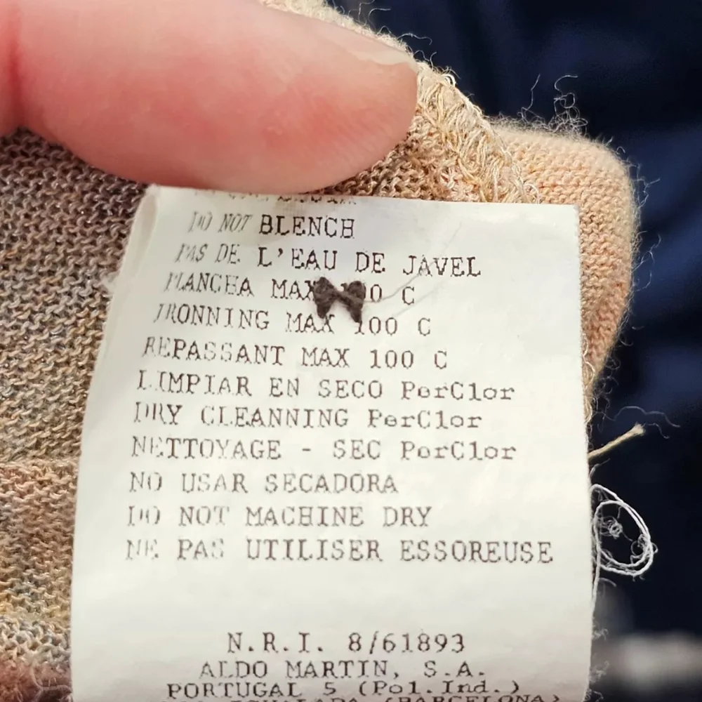 Aldo‎ Martins Fine Silk Multicolor Lightweight Cardigan Sweater Women's 8 EUC - Picture 8 of 8